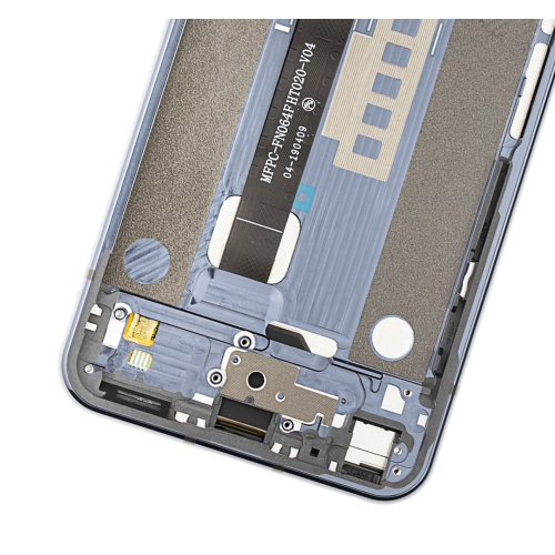 Replacement LCD Assembly With Frame Compatible For LG Q70 (Mirror Black) by ESOURCE PARTS - Refurbished condition - Image 4