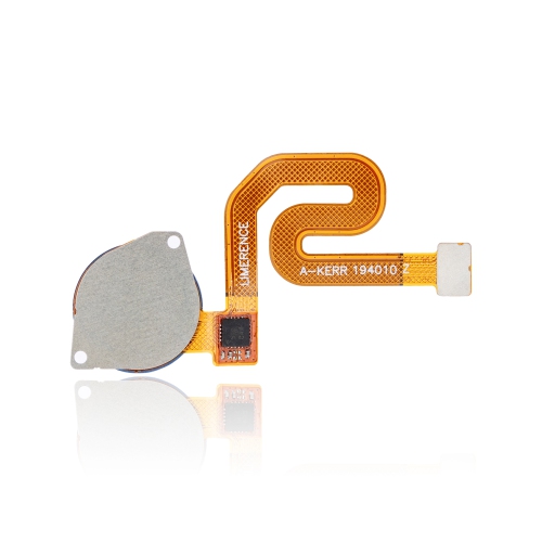 Replacement Fingerprint Scanner With Flex Compatible For Motorola Moto G7 Power / G7 Play (XT1952 / 2019) / G7 Supra (XT1955-5 / 2019) (Blue)