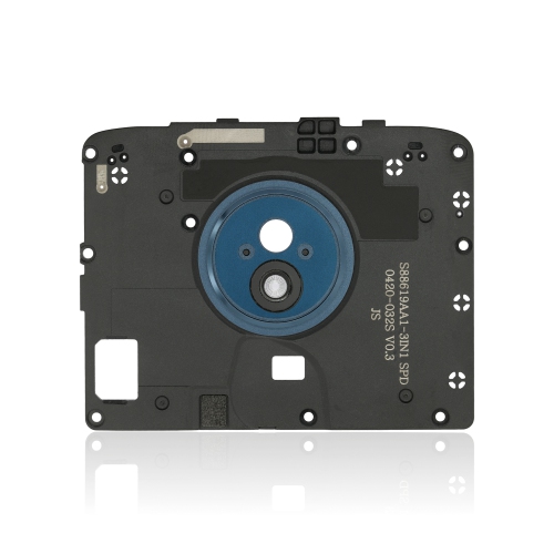 Replacement Back Camera Lens With Bracket Compatible For Motorola Moto G7 Power (Ceramic Blue) (US Version)