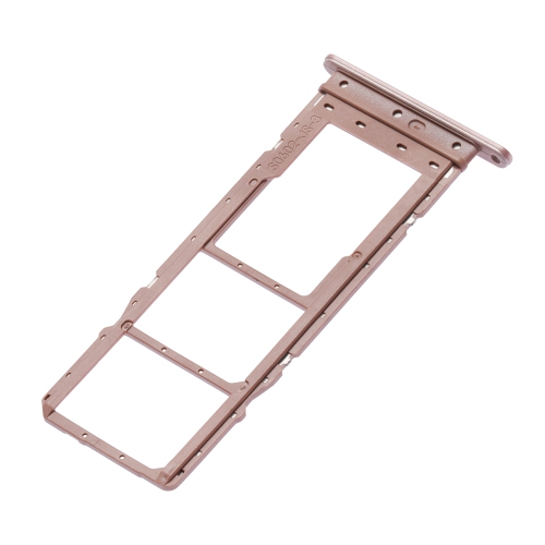 Replacement Dual Sim Card Tray Compatible For Motorola Moto E40 (Pink Clay)