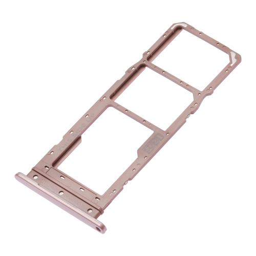 Replacement Dual Sim Card Tray Compatible For Motorola Moto E40 (Pink Clay)