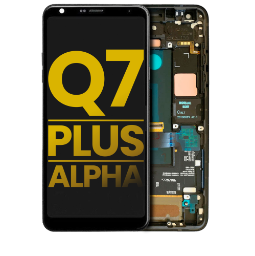Replacement LCD Assembly With Frame Compatible For LG Q7 / Q7 Plus / Q7 Alpha (Aurora Black) by ESOURCE PARTS - Refurbished condition - Image 3