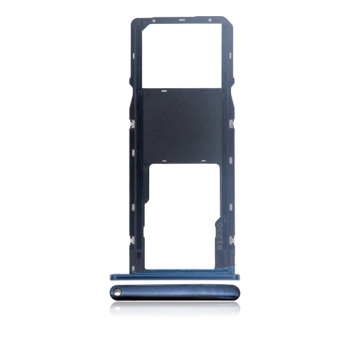 Replacement Single Sim Card Tray Compatible For Motorola Moto G7 Power (International Version) (Marine Blue)