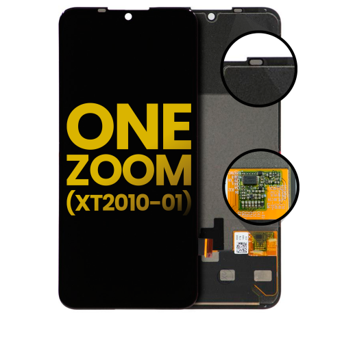 Replacement LCD Assembly Without Frame Compatible For Motorola One Zoom (XT2010-01 / 2019) (All Colors) by ESOURCE PARTS - Refurbished condition - Image 4