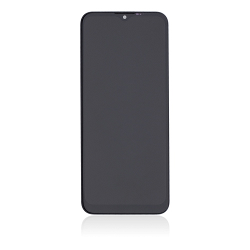Replacement LCD Assembly With Frame Compatible For Motorola Moto G8 Power Lite (XT2055 / 2020) (Black) by ESOURCE PARTS - Refurbished condition - CA$70.18