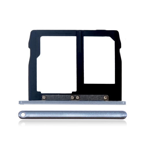 ESOURCE PARTS  Replacement Sim Card Tray Compatible for Motorola Moto G5S Plus (Xt1806 / 2017) (Blue) (Dual Card Version)