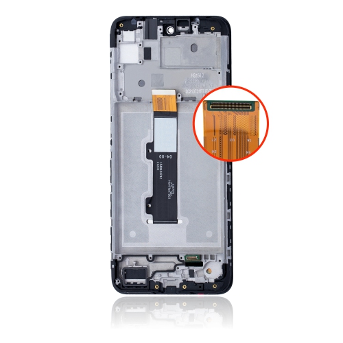 Replacement LCD Assembly With Frame Compatible For Motorola Moto E40 (XT2159 / 2021) (All Colors) by ESOURCE PARTS - Refurbished condition - Image 4