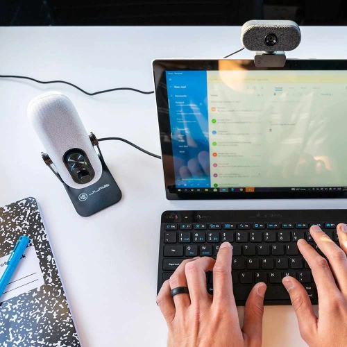 JLab Audio Go Cam USB HD Webcam White Appcessories and Gadgets IFCWGOCAMRWHT124