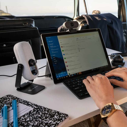 JLab Audio Go Cam USB HD Webcam White Appcessories and Gadgets IFCWGOCAMRWHT124