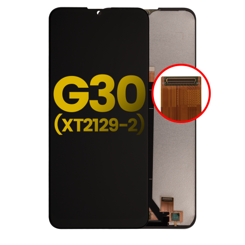 Replacement LCD Assembly Without Frame Compatible For Motorola Moto G30 (XT2129 / 2021) (All Colors) by ESOURCE PARTS - Refurbished condition - Image 2