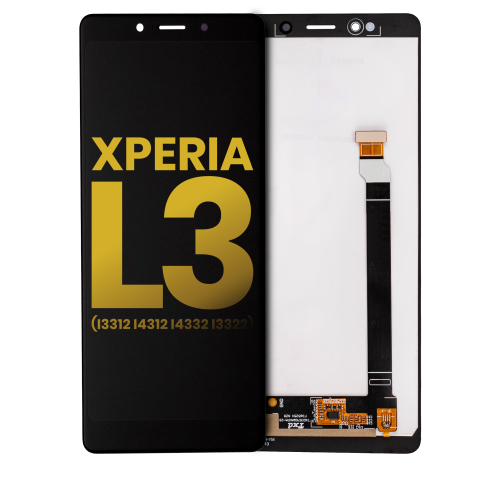 Refurbished - Replacement LCD Assembly Without Frame Compatible For Sony Xperia L3 (I4332 I3322) (Black)