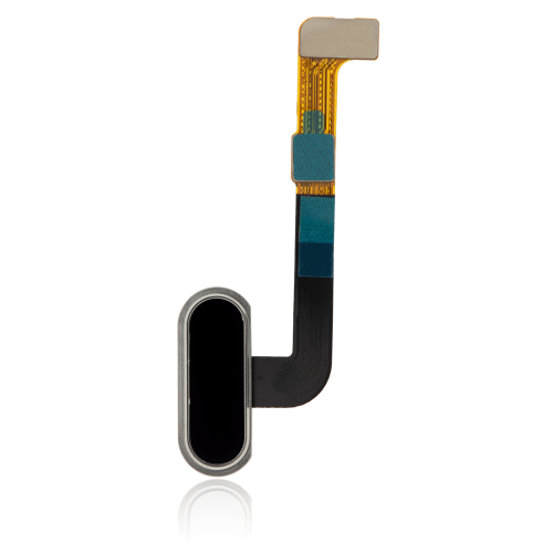 ESOURCE PARTS  Replacement Home Button Flex Cable Compatible for Zte Blade V8 (Dark Gray)