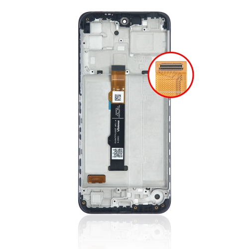 Replacement OLED Assembly With Frame Compatible For Motorola Moto G31 (XT2173 / 2021) (All Colors) by ESOURCE PARTS - Refurbished condition - Image 4