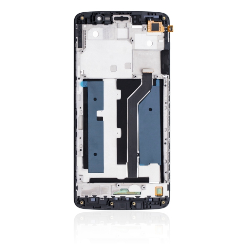 Replacement LCD Assembly With Frame Compatible For ZTE Max XL (N9560) (Black) by ESOURCE PARTS - Refurbished condition - Image 2