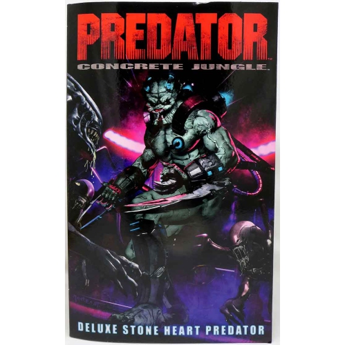 Predator 7 Inch Action Figure Ultimate - Concrete Jungle Stone Heart Predator