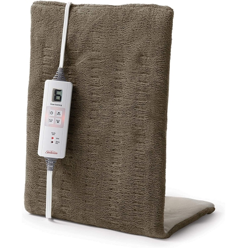 Sunbeam King Sizes Heating Pad with Xpress Heat Technology, Brown