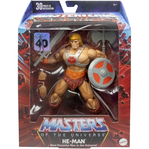 MOTU  Masters Of The Universe Masterverse 7 Inch Action Figure 40Th Anniversary - He-Man