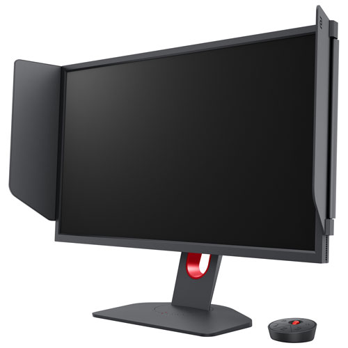 Moniteur de jeu DEL TN HD intégrale 360 Hz 24,5 po ZOWIE de BenQ avec temps de réponse de 1 ms gris à gris
