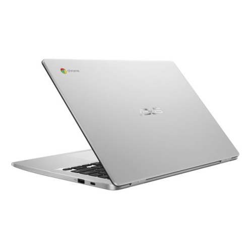 Asus Chromebook C423NA, 14", Intel Celeron N3350 Dual-Core 1.1GHz, 4GB RAM, 64GB, Chrome OS, Silver by ASUS - Refurbished condition - Image 2