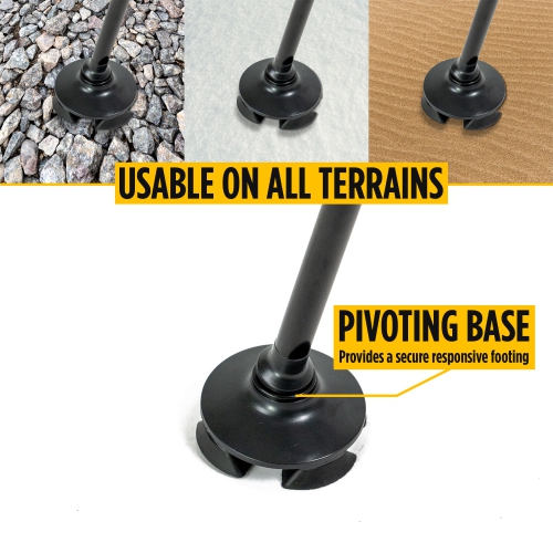 Lightweight Foldable Smart Walking Cane, All Terrain Foldable Adjustable Light, 250lb Weight Capacity, Portable Adjustable Walking Support