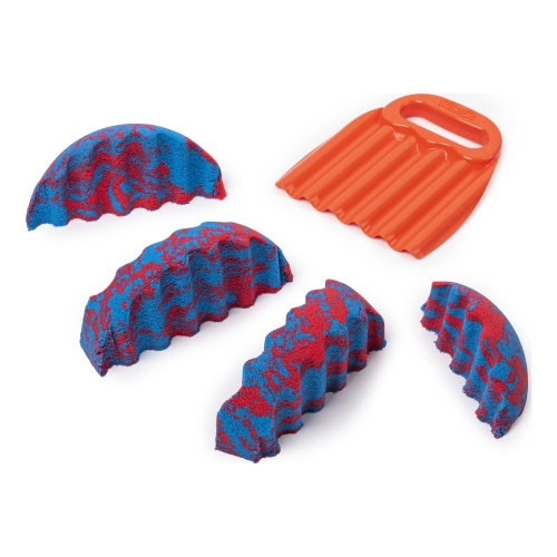 Kinetic Sand, Sandisfying Set with 2lbs of Sand and 10 Tools, Play Sand Sensory Toys for Kids Ages 3 and up