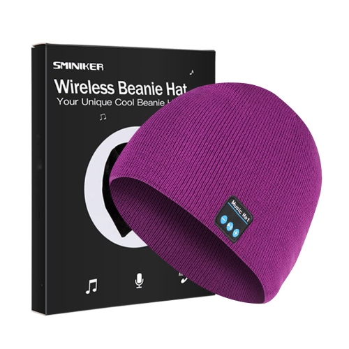 Unisex Wireless Beanie Hat with Exquisite Packaging Wireless Earphone Hat Music Hat Winter Knit Cap