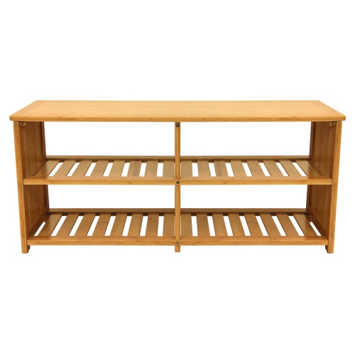 Oceanstar – Banc d’entrée en bambou, 10 paires