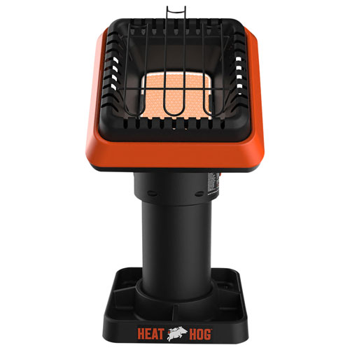Heat Hog Piglet Portable Propane Heater - 4,000 BTU - Black
