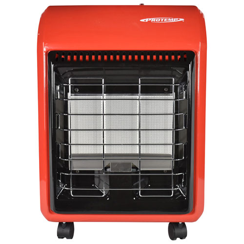 ProTemp Portable Cabinet Propane Heater - 18,000 BTU - Red | Best Buy Canada