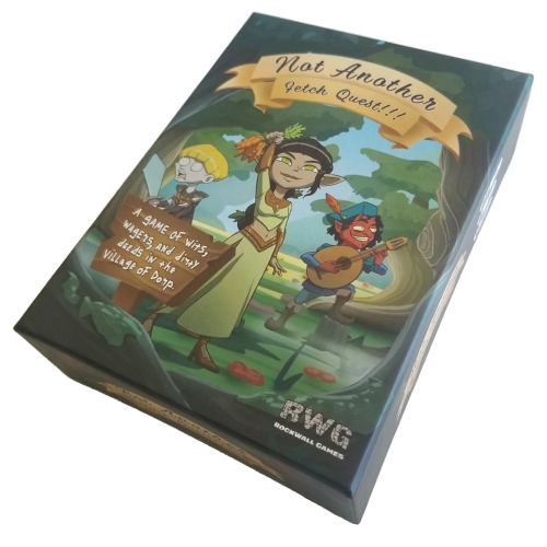 ROCKWALL GAMES  Not Another Fetch Quest 2-7 Players, Ages 11+, 30-60 Minutes