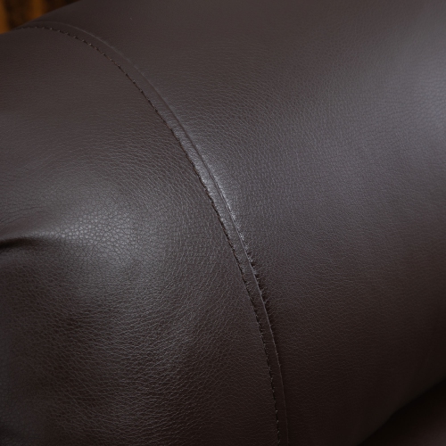 Fauteuil inclinable électrique pour personnes âgées de HOMCOM, fauteuil inclinable en cuir PU avec repose-pieds, télécommande, pochettes latérales et