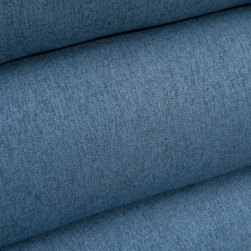 HOMCOM Power Lift Chair for Elderly, Linen Fabric Wingback Recliner Chair with Footrest and Pockets for Living Room, Blue