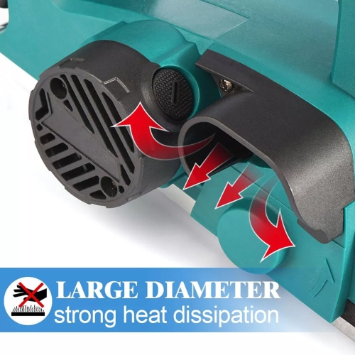 Cordless Planer 18V with Battery and Charger, Electric Hand Planer with 82mm Width and 2mm Depth, 15000rpm