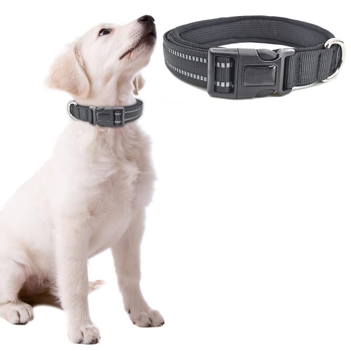 Collier pour animal de compagnie respirant collier de chiot réglable doux en nylon fait à la main, fournitures de chiots lavables pour animal de