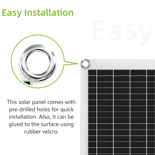 Flexible Solar Panel 100W