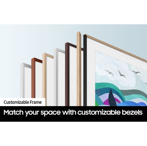 Refurbished - SAMSUNG QN50LS03B 50" CLASS LS03B THE FRAME QLED 4K SMART TV (2022)