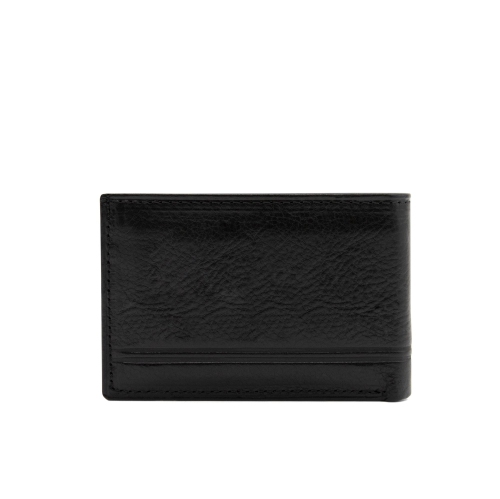 Cavalinho Bifold Leather Wallet - Black - handmade in Portugal & RFID protected