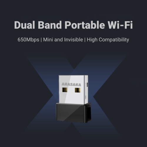Adaptateur USB WiFi bi-bande - AC600 - Adaptateurs réseau sans fil