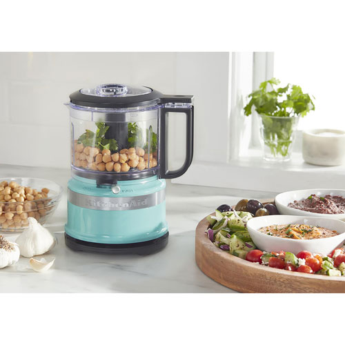 KitchenAid Mini Food Chopper - 3.5 Cup - Aqua Sky