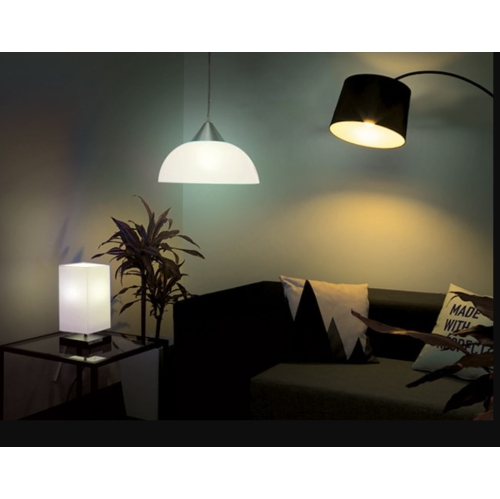 Bright Smart Bluetooth Wifi 1 Smart Plug with 2 Smart Bulbs , Works with Google Assistant and Amazon Alexa . White.