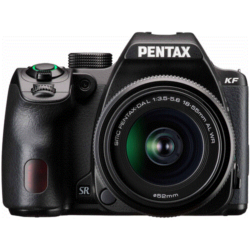 Pentax KF DSLR with 18-55mm lens (Black)