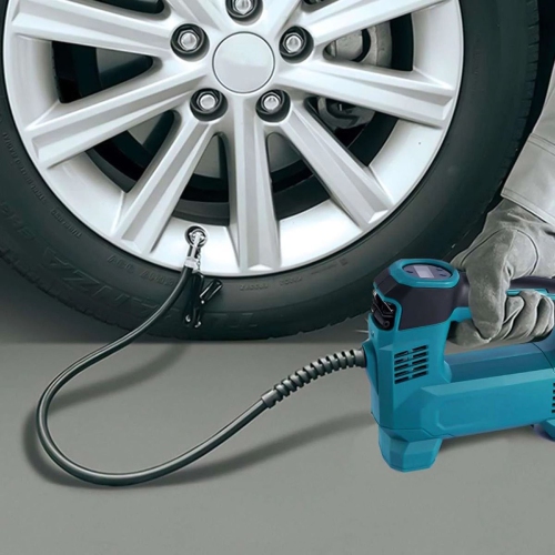 Car Air Compressor Pump Adapter Tire Inflator 18V Cordless Car Tire Pump with Rechargeable Li-ion Battery