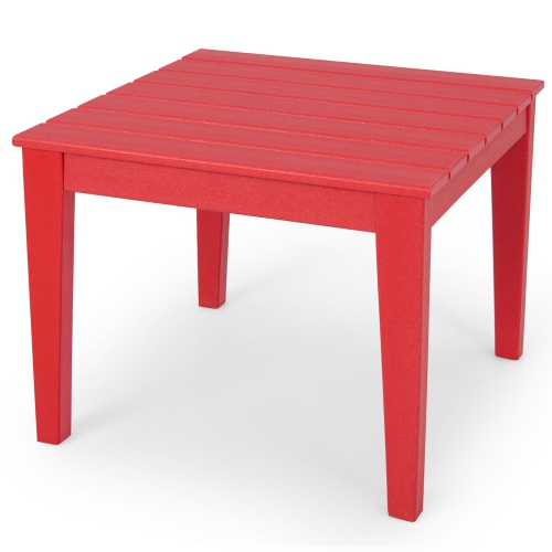 GYMAX  Kids Square Table Indoor Outdoor Heavy-Duty All-Weather Activity Play Table