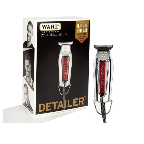 Tondeuse 5 étoiles Professional de Wahl avec lame en T réglable pour des garnitures très fermées et des lignes propres et croustillantes