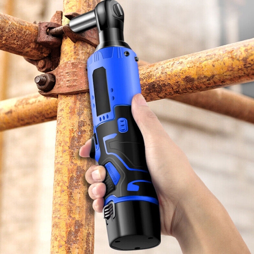 Cordless Electric Ratchet Wrench Set, 3/8"" 12V Power Ratchet Tool Kit with 2 Packs 2000mAh Lithium-Ion Battery and Charger 1 CHARGER +2 BATTERY USA