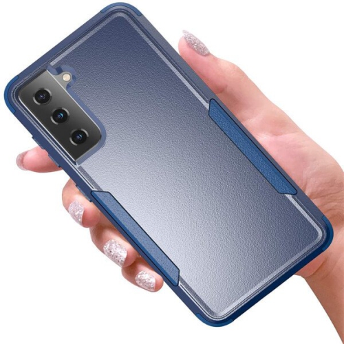 Étui rigide ajusté Defender de Supershield pour Galaxy S22 5G - Bleu