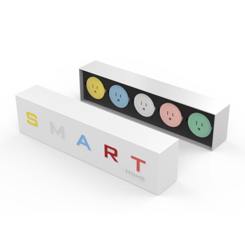 Smart Multi-color Plug,work with Alex &google home, time function,easy control