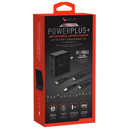 Helix 65W Universal USB-C Laptop Charger (ETHNBC65U)