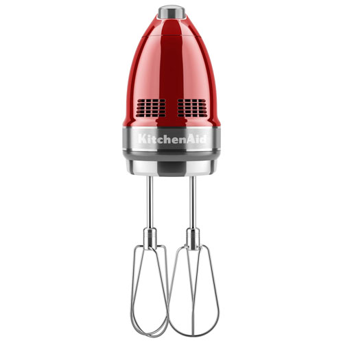 KitchenAid 9-Speed Hand Mixer (KHM926CA) - Candy Apple Red