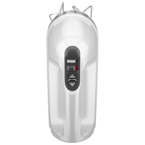 Mélangeur à main à 9 vitesses de KitchenAid (KHM926WH) - Blanc